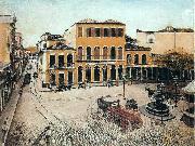 Jan Preisler View of Saude Square oil painting picture wholesale